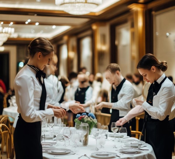 酒店服务比赛礼仪展示